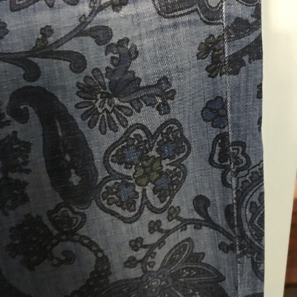 Citizens of Humanity Avedon Paisley Jeans Size 27 skinny low rise - Picture 2 of 8